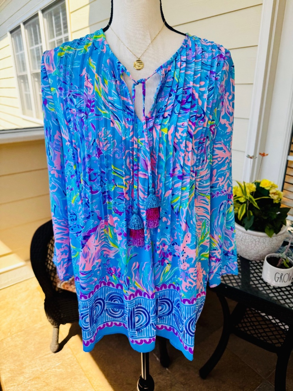 Lilly Pulitzer Marlina Tunic - NWT - Size M - Picture 2 of 11